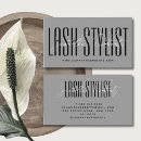Search for lash extensions business cards Aesthetician