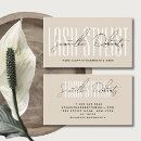 Search for light tan business cards Cosmetologist