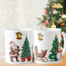 Search for sleigh bell mugs Santa