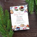 Search for winter tea party invitations Watercolor
