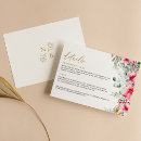 Search for christmas wedding enclosure cards Botanical