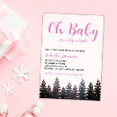 Search for winter wonderland invitations Woodland