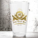 Search for gold text mugs Initial