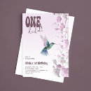 Search for cherry blossom 1st birthday invitations For kids