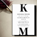 Search for bold rehearsal dinner invitations modern