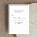 Search for black rsvp cards Minimalist