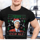 Search for happy 4th of july tshirts Santa
