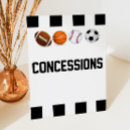 Search for concessions signs Soccer