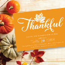 Search for online thanksgiving invitations Fall autumn