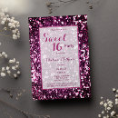 Search for trendy sweet 16 invitations Birthday