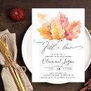 Search for fall rehearsal dinner invitations Minimalist