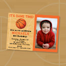 Search for basketball invitations Sports party