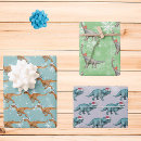 Search for dino christmas wrapping paper Watercolor