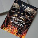 Search for halloween 30th birthday invitations Skull