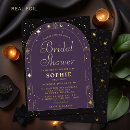Search for moon and stars bridal shower invitations Written in the stars
