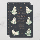Search for ghost baby shower invitations Peek a boo