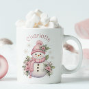 Search for cute winter mugs Snowman