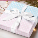 Search for pink and blue christmas wrapping paper Pastel