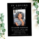 Search for simple funeral invitations Bereavement