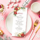Search for christmas party menus Watercolor