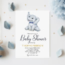 Search for blue and grey baby shower invitations Elephant