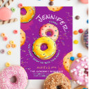 Search for doughnut miss this party invitations Colourful