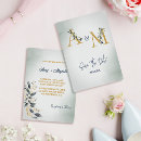 Search for rustic eucalyptus wedding invitations Leaves