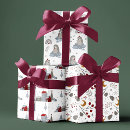 Search for christmas hedgehog wrapping paper Modern