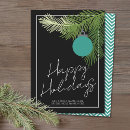 Search for aqua christmas cards Minimal