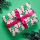 Search for neon christmas wrapping paper Bright