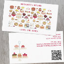 Search for catering business cards Qr code