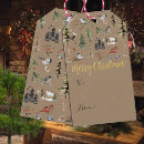 Search for kraft gift tags Owl