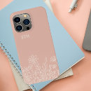 Search for pink wildflower iphone cases Modern