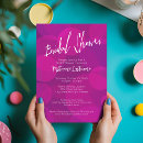 Search for bokeh bridal shower invitations Modern