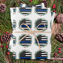 Search for police christmas wrapping paper Cop