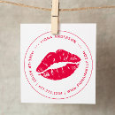 Search for artist rubber stamps Lipstick
