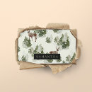 Search for winter business cards Forest