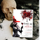 Search for witch hens party invitations Spooky