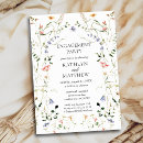 Search for spring engagement party invitations wildflower