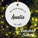 Search for aunt christmas tree decorations Auntie to be