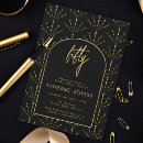 Search for fans invitations Roaring twenties