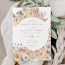 Search for pink floral wedding invitations Vintage