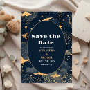 Search for midnight blue save the dates Starry night