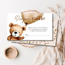 Search for brown invitations we can bearly wait