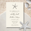 Search for starfish rehearsal dinner invitations Nautical