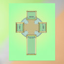 Search for celtic blessing posters Green