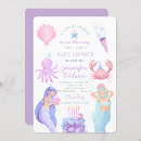 Search for little mermaid invitations Ocean