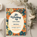 Search for terracotta and navy wedding invitations Boho