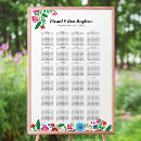 Search for guest wedding seating charts Black and white