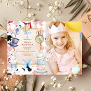 Search for wonderland birthday invitations Party